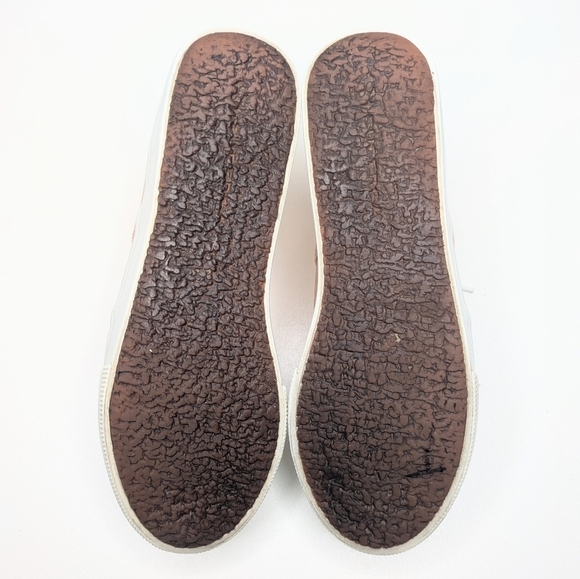 Superga Sneakers Platform Rose Gold Metallic Women's Size 8 - Picture 8 of 10